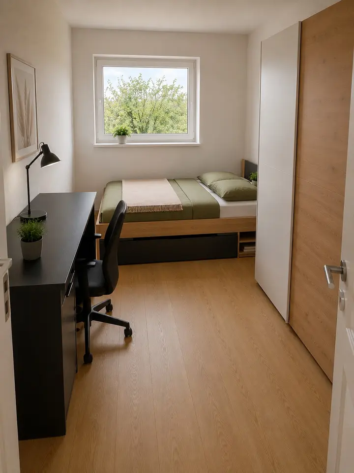 WG-Zimmer mit 23 m² in Neu-Ulm – Bild 8