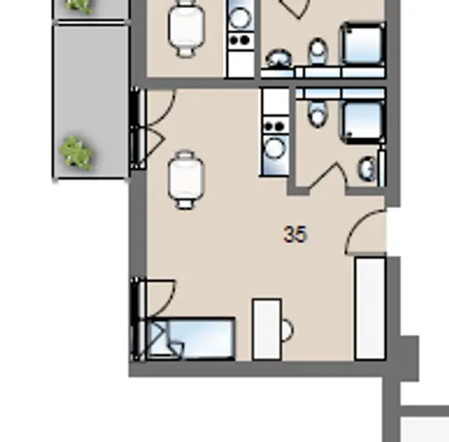 1 Zimmer Wohnung mit 28 m² in Bonn – Bild 11