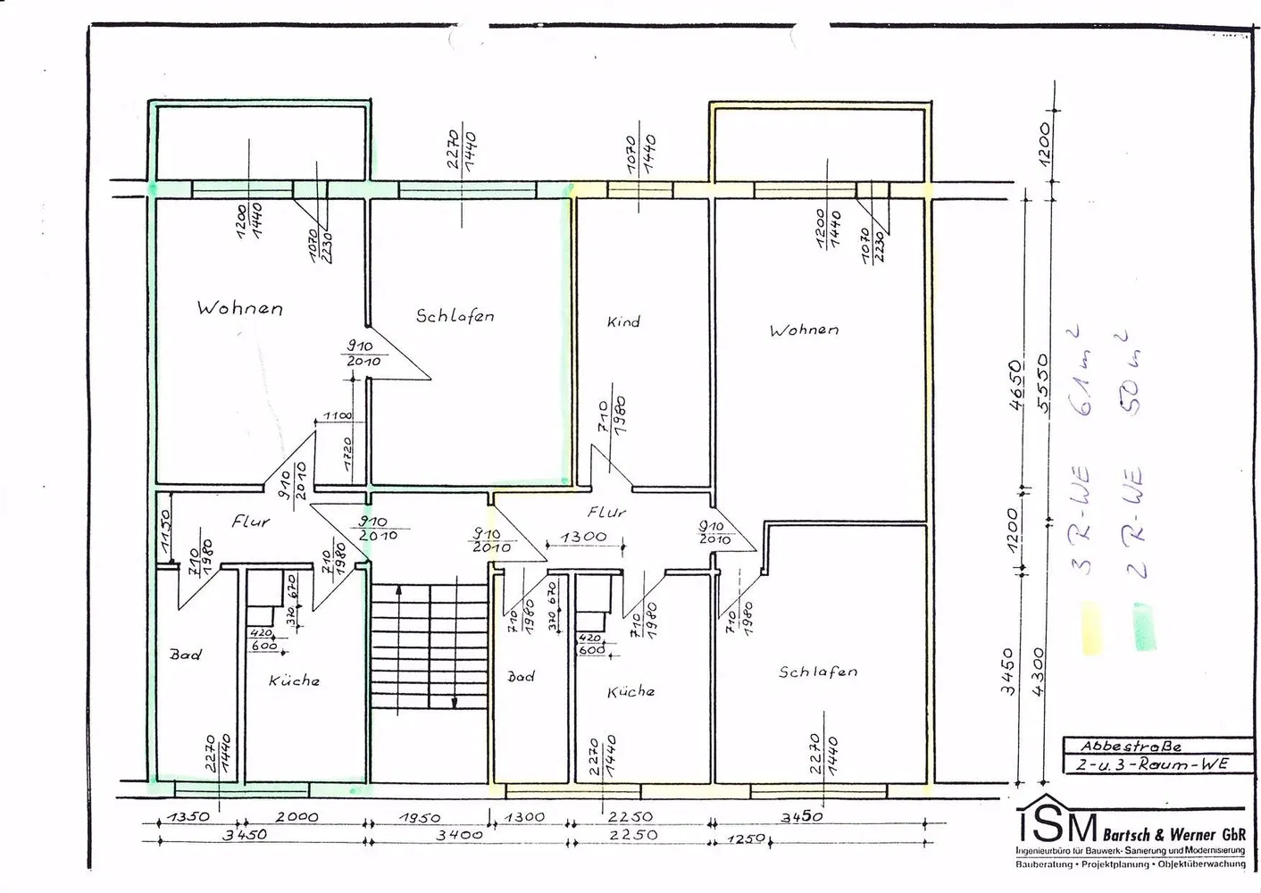 3 Zimmer Wohnung mit 61 m² in Merseburg – Bild 3