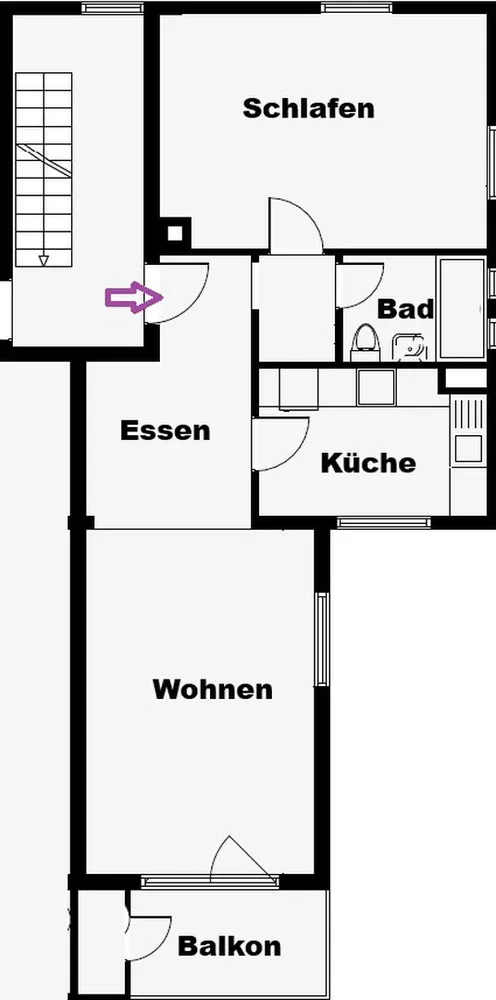 2 Zimmer Wohnung mit 69 m² in Sindelfingen – Bild 11