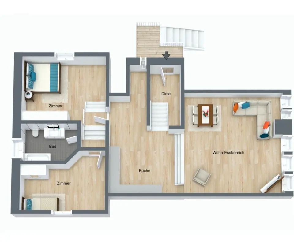4 Zimmer Wohnung mit 90 m² in Peine – Bild 5