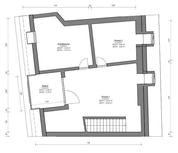 3 Zimmer Wohnung mit 79 m² in Sangerhausen – Bild 5