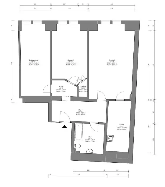 3 Zimmer Wohnung mit 79 m² in Sangerhausen – Bild 10