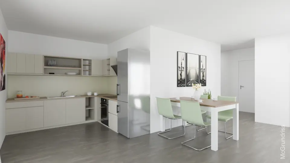 2 Zimmer Wohnung mit 63 m² in Kempten – Bild 3