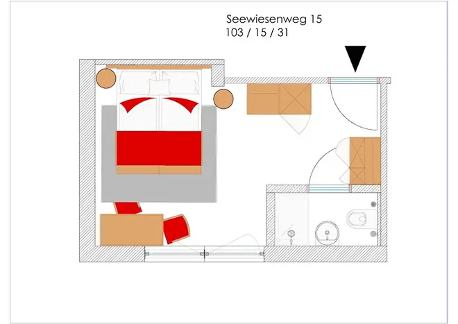 1 Zimmer Wohnung mit 17 m² in Heidelberg – Bild 9