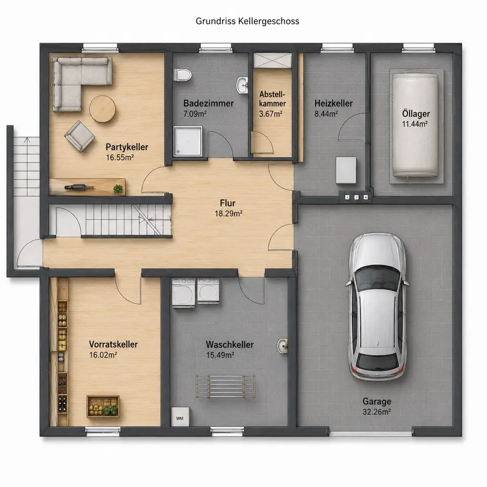 4 Zimmer Haus mit 142 m² in Wolfsburg – Bild 4