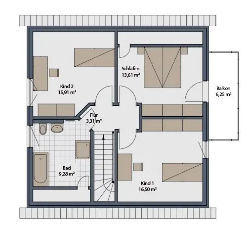 5 Zimmer Haus mit 140 m² in Essen – Bild 6