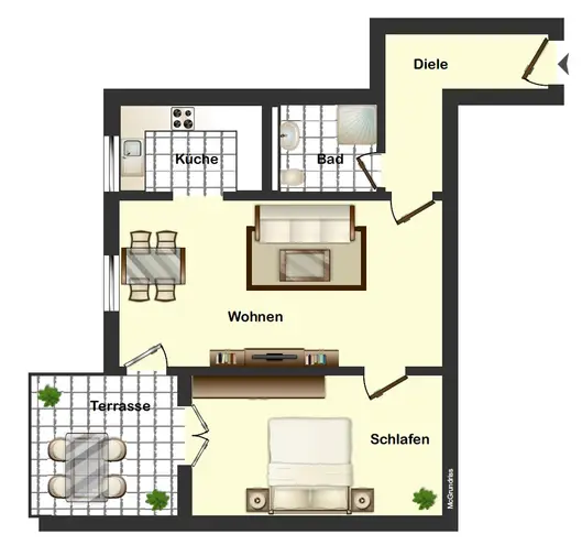 2 Zimmer Wohnung mit 57 m² in Leipzig – Bild 11