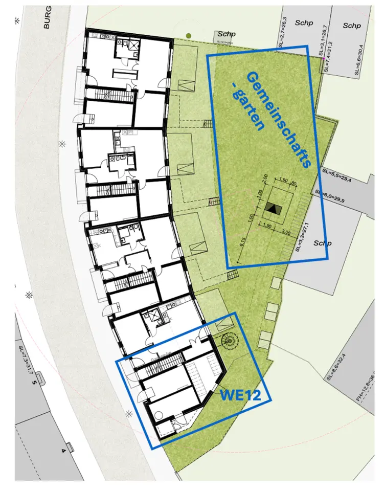 5 Zimmer Wohnung mit 135 m² in Stendal – Bild 3