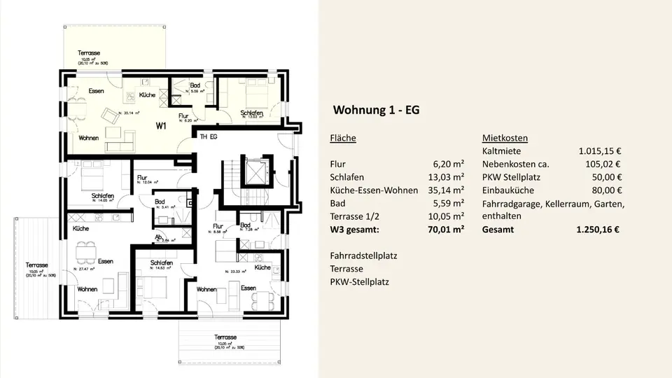 2 Zimmer Wohnung mit 63 m² in Ahaus – Bild 7