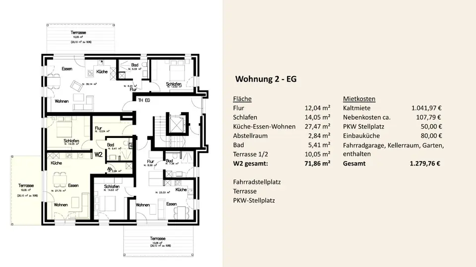 2 Zimmer Wohnung mit 63 m² in Ahaus – Bild 8