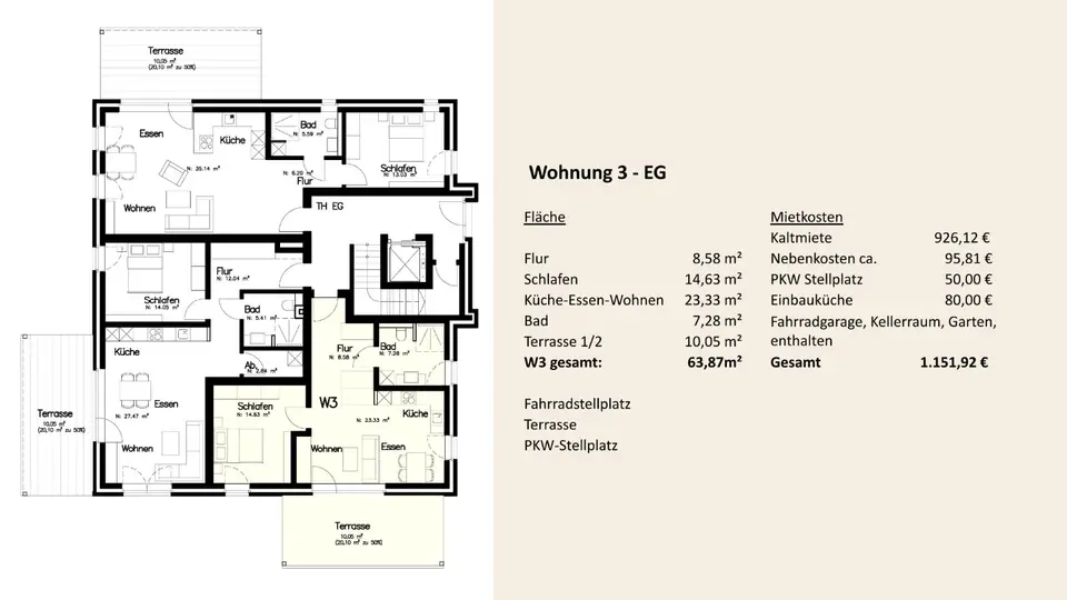 2 Zimmer Wohnung mit 63 m² in Ahaus – Bild 9