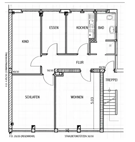 4 Zimmer Wohnung mit 85 m² in Wiesbaden – Bild 10