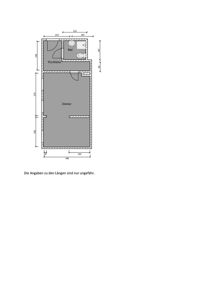 2 Zimmer Wohnung mit 37 m² in Halle (Saale) – Bild 6