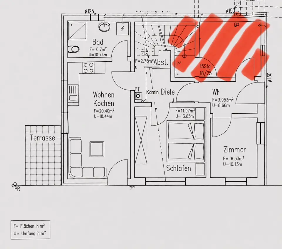 Studio mit 40 m² in Villingen-Schwenningen – Bild 5