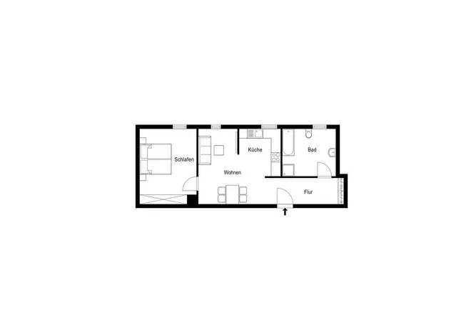 2 Zimmer Wohnung mit 42 m² in Herne – Bild 7