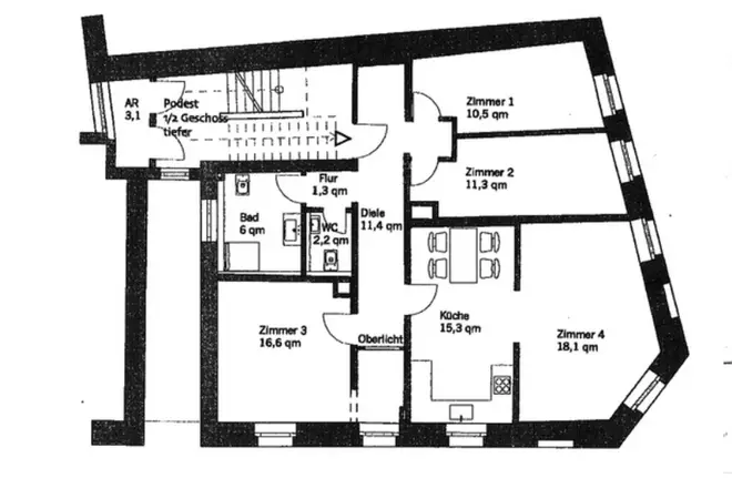 5 Zimmer Wohnung mit 94 m² in Solingen – Bild 8