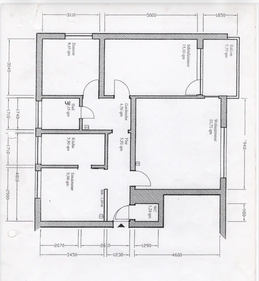 4 Zimmer Wohnung mit 109 m² in Darmstadt – Bild 5