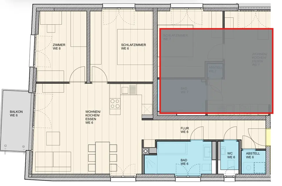 4 Zimmer Wohnung mit 109 m² in Darmstadt – Bild 6
