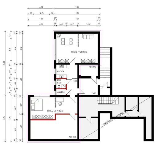 2 Zimmer Wohnung mit 113 m² in Kiel – Bild 7