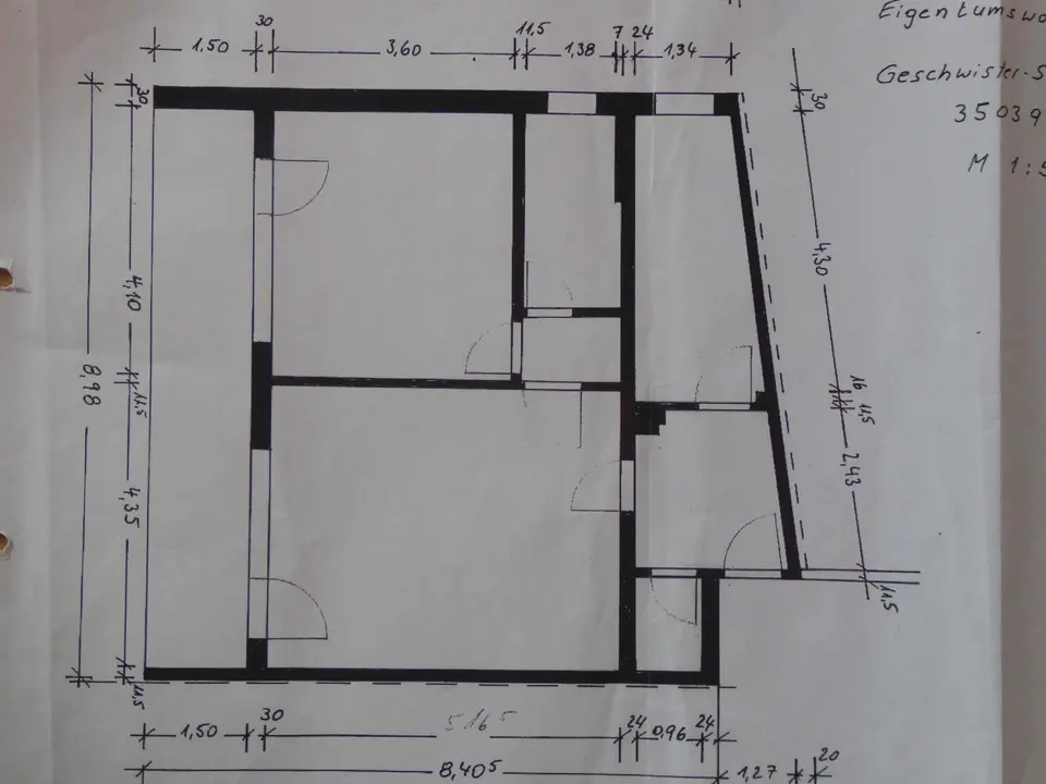 2 Zimmer Wohnung mit 61 m² in Marburg – Bild 4