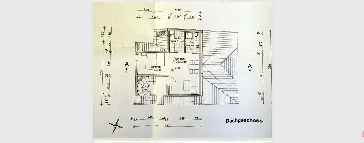 1 Zimmer Wohnung mit 46 m² in Ansbach – Bild 6