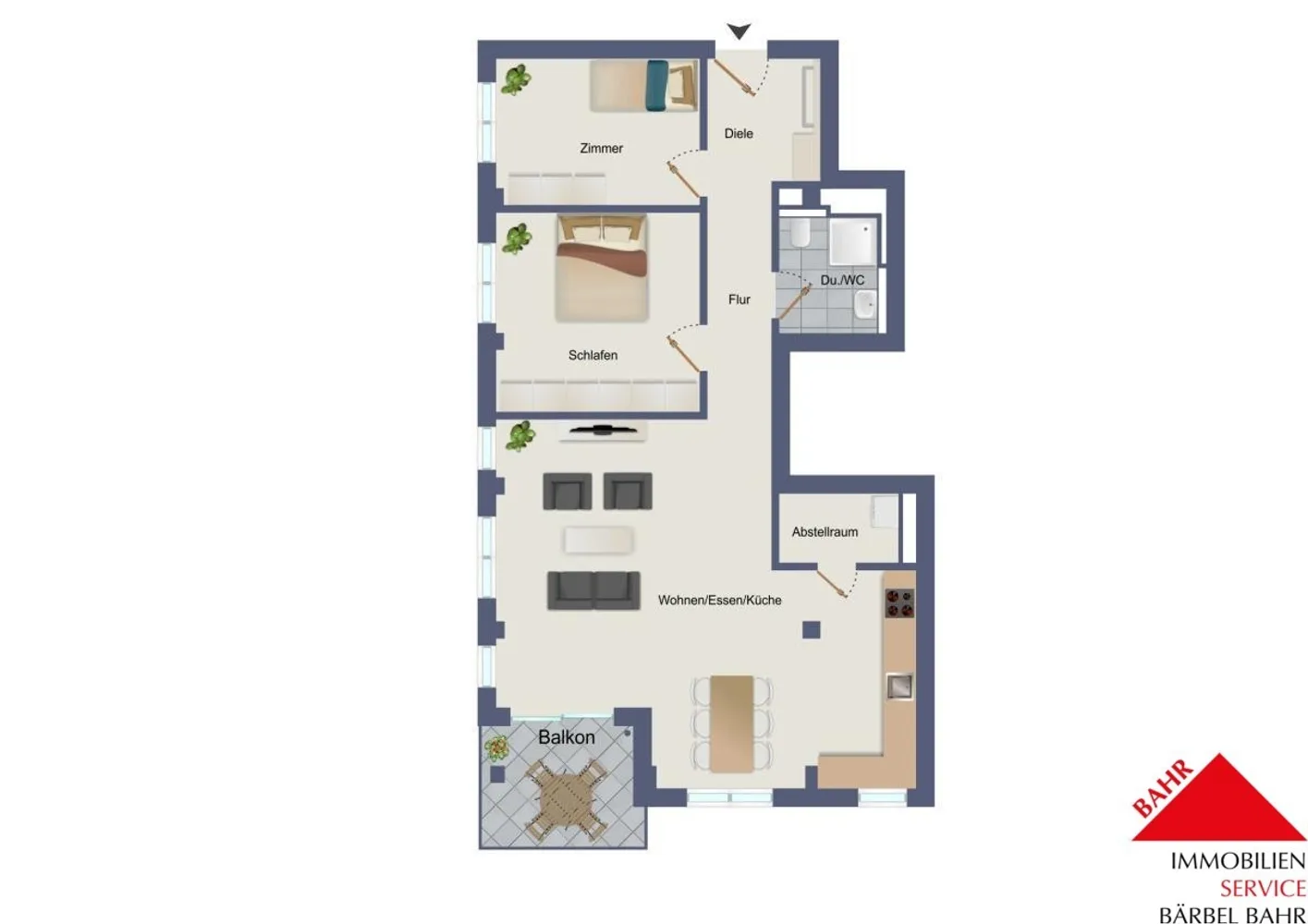 3 Zimmer Wohnung mit 87 m² in Böblingen – Bild 5
