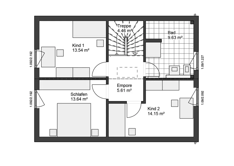 4 Zimmer Haus mit 120 m² in Herford – Bild 4