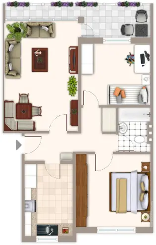 3 Zimmer Wohnung mit 71 m² in Mönchengladbach – Bild 3