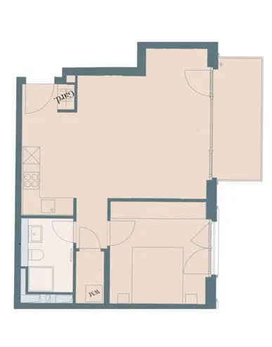 2 Zimmer Wohnung mit 55 m² in Potsdam – Bild 12