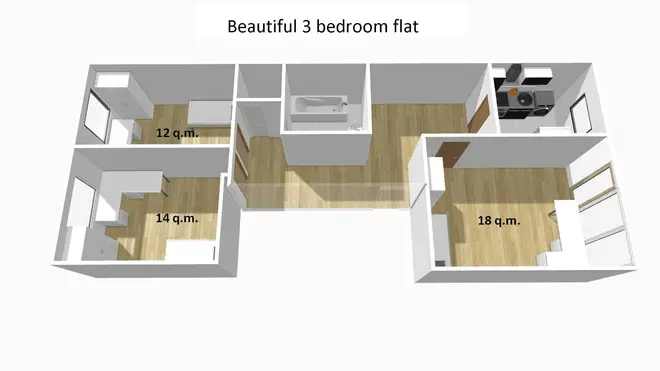WG-Zimmer mit 14 m² in Hamburg – Bild 6