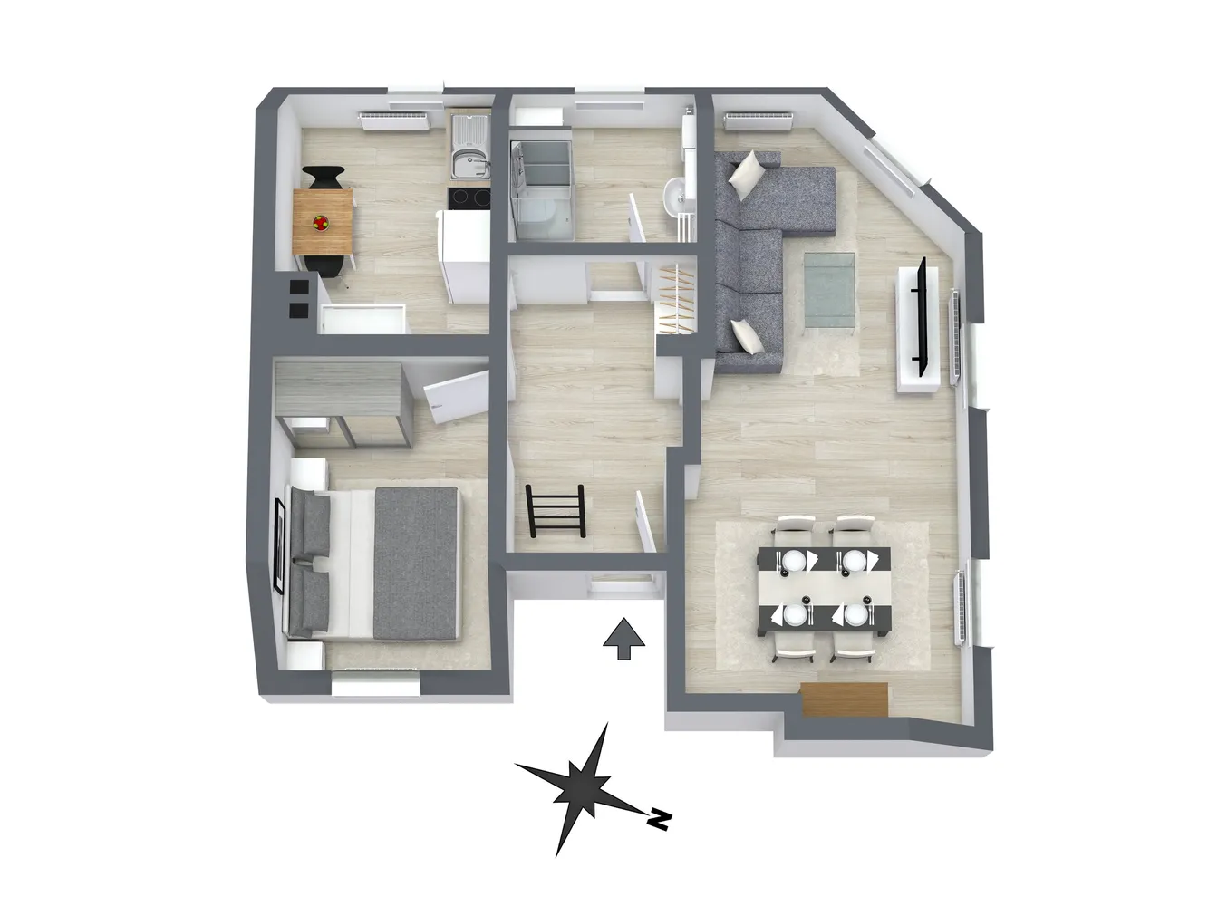 2 Zimmer Wohnung mit 60 m² in Krefeld – Bild 11