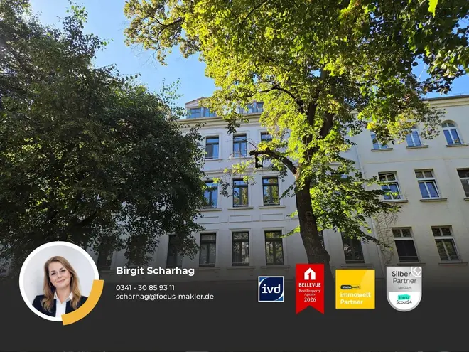 3 Zimmer Wohnung mit 64 m² in Leipzig – Bild 1