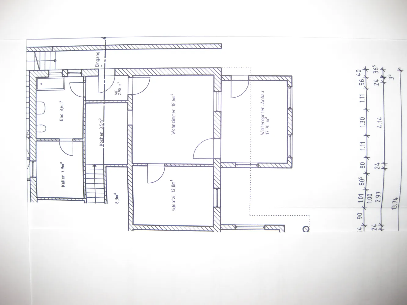 3 Zimmer Wohnung mit 80 m² in Passau – Bild 5