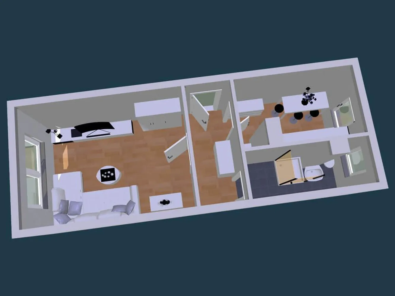 1 Zimmer Wohnung mit 31 m² in Zwickau – Bild 4
