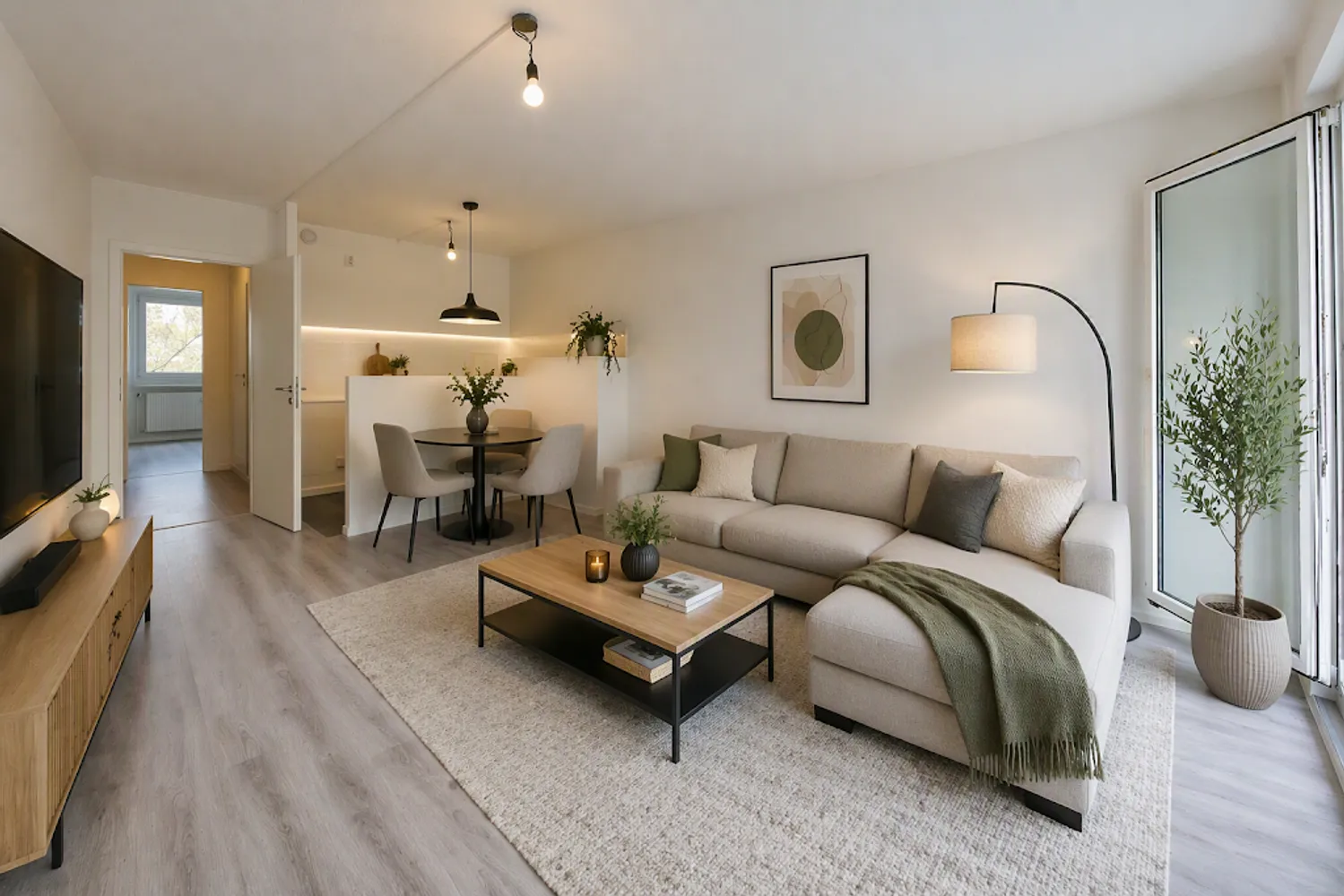 3 Zimmer Wohnung mit 56 m² in Chemnitz – Bild 1