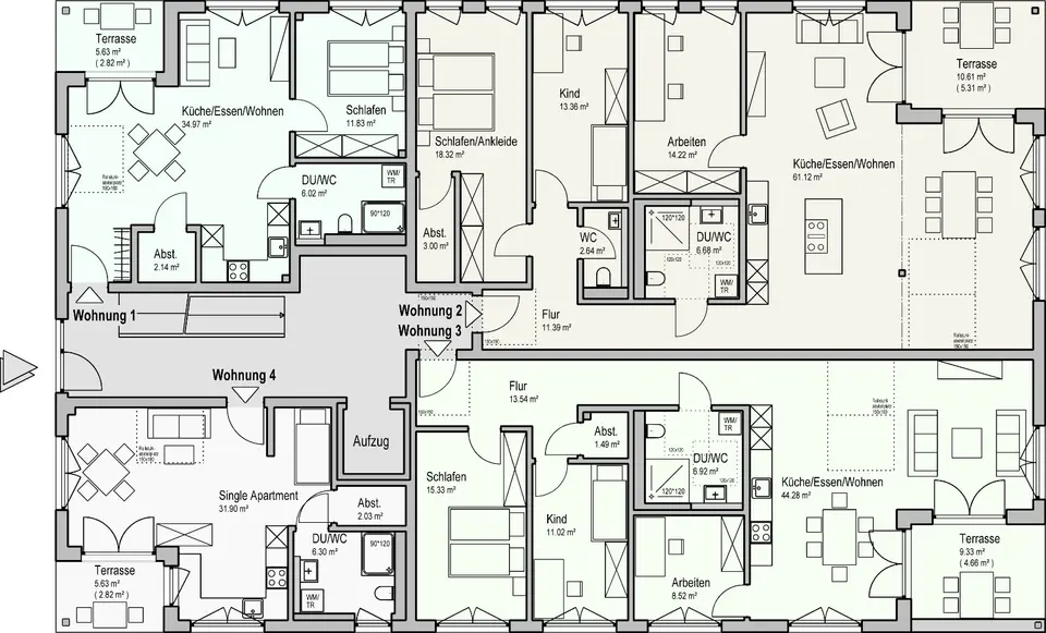4 Zimmer Wohnung mit 136 m² in Crailsheim – Bild 5