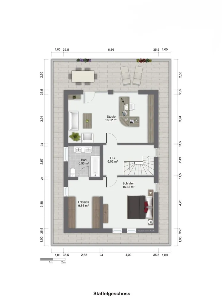 6 Zimmer Wohnung mit 170 m² in Düren – Bild 11