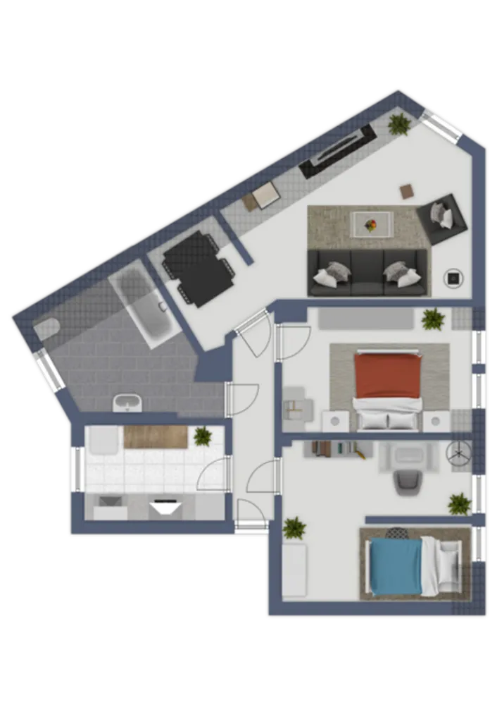 3 Zimmer Wohnung mit 85 m² in Flensburg – Bild 10