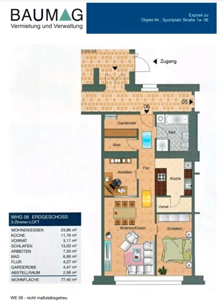 3 Zimmer Wohnung mit 77 m² in Dresden – Bild 10