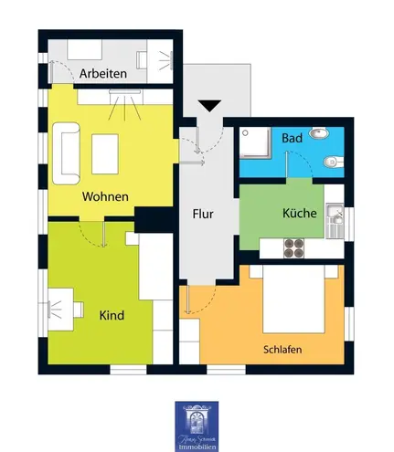 4 Zimmer Wohnung mit 65 m² in Dresden – Bild 9