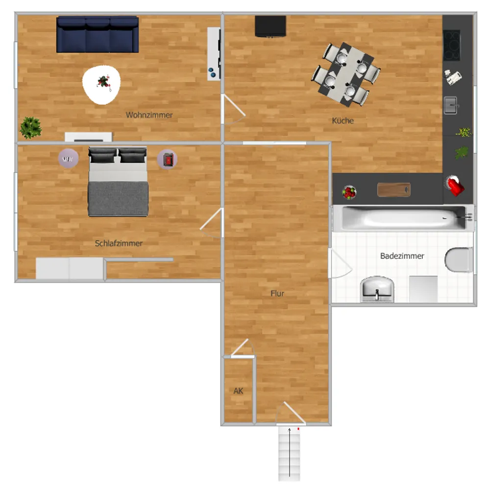 2 Zimmer Wohnung mit 59 m² in Herne – Bild 10