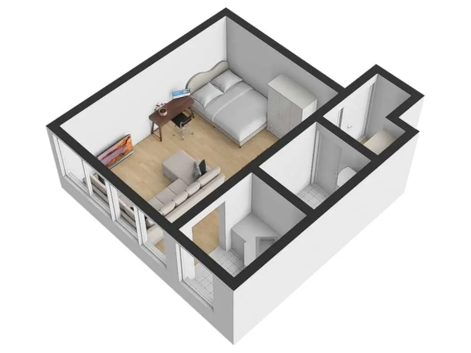 Studio mit 26 m² in Dietzenbach – Bild 8