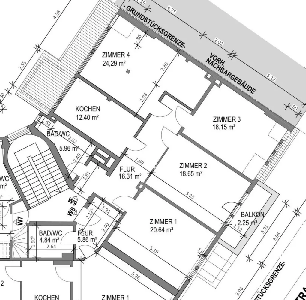 4 Zimmer Wohnung mit 119 m² in Erfurt – Bild 1