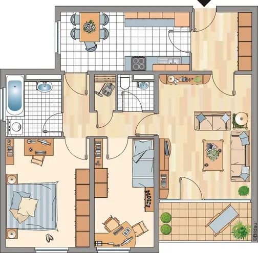 3 Zimmer Wohnung mit 80 m² in Bonn – Bild 5