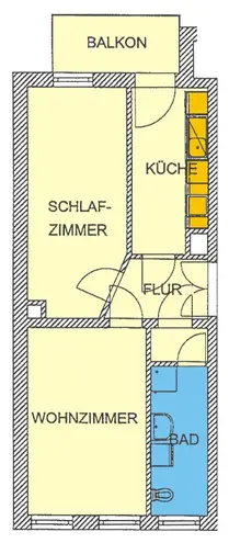 2 Zimmer Wohnung mit 50 m² in Leipzig – Bild 8