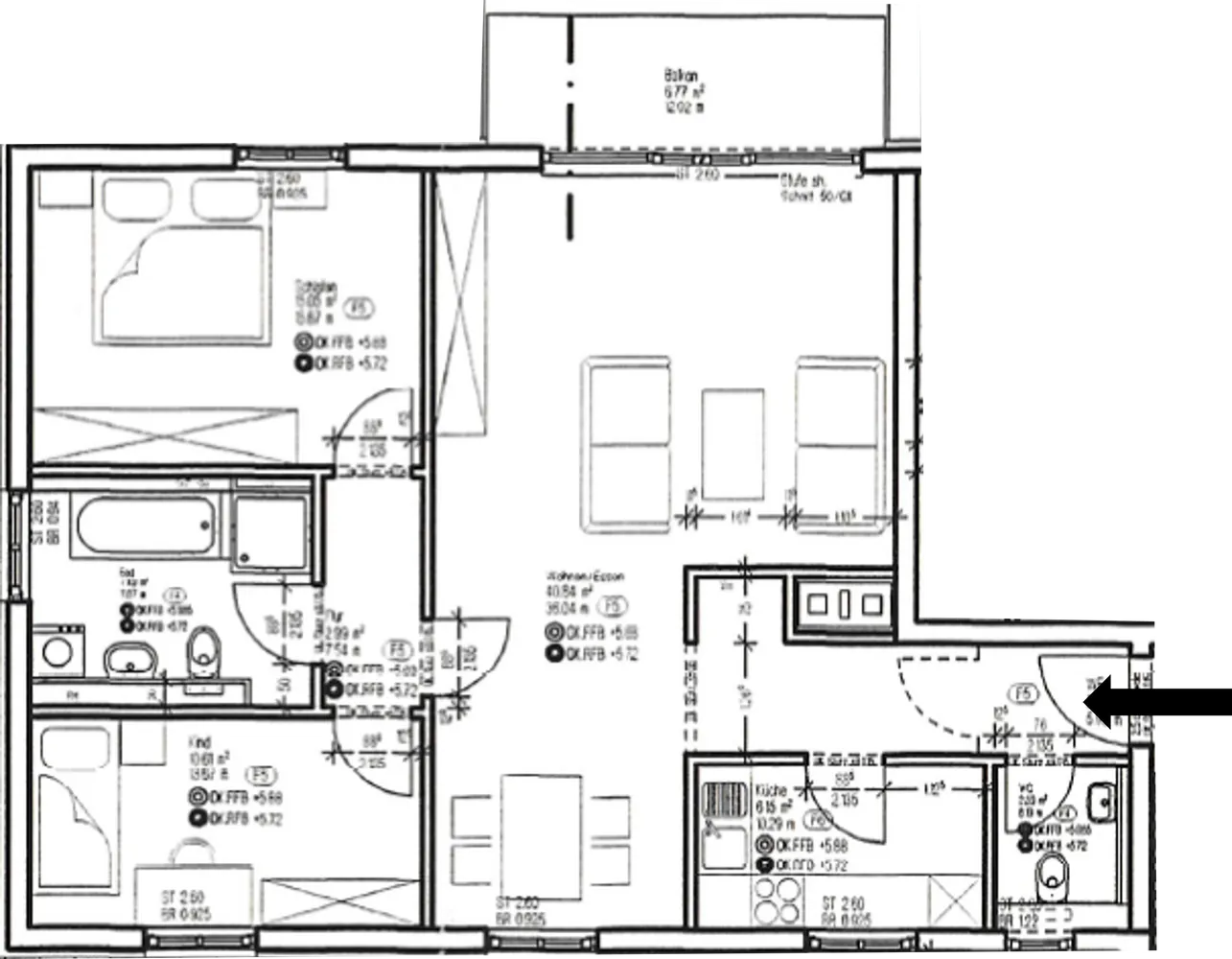 3 Zimmer Wohnung mit 88 m² in Bayreuth – Bild 8