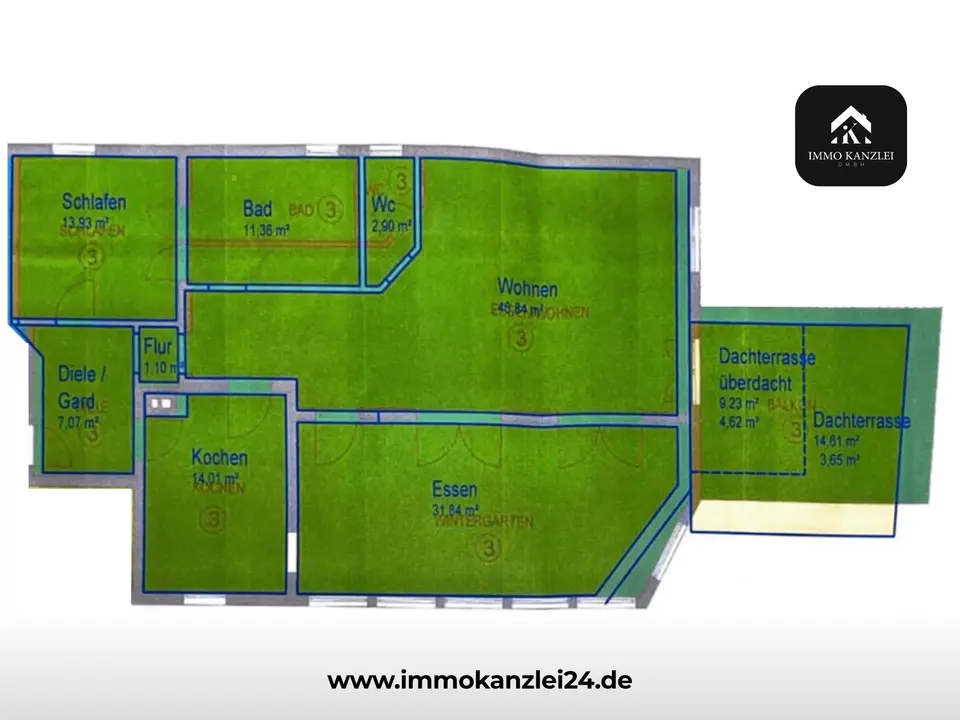 3 Zimmer Wohnung mit 143 m² in Offenburg – Bild 10
