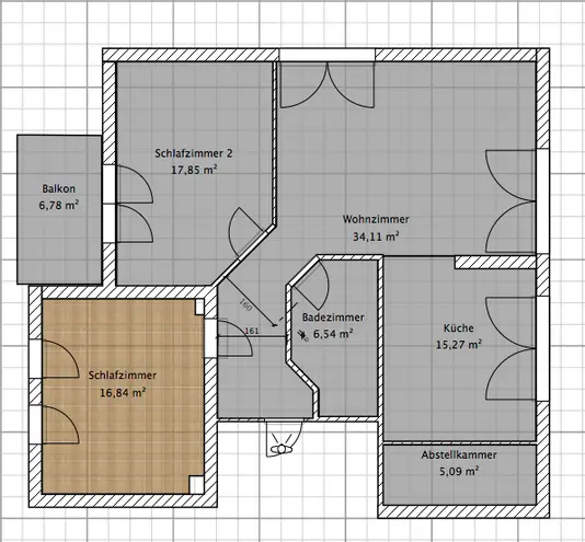 3 Zimmer Wohnung mit 84 m² in Leipzig – Bild 5