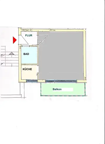 1 Zimmer Wohnung mit 31 m² in Münster – Bild 6
